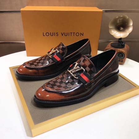 2025年4月10日入荷新品Louis Vuittonおすすめ人気メンズ靴本革製ギフト/誕生日/TL工場