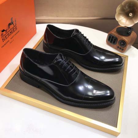 2025年4月10日入荷新品HERMESおすすめ人気メンズ靴本革製ギフト/誕生日/TL工場