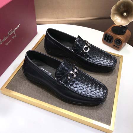 2025年4月10日入荷新品Ferragamoおすすめ人気メンズ靴本革製ギフト/誕生日/TL工場