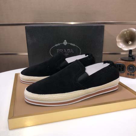 2025年4月10日入荷新品pradaおすすめ人気メンズ靴本革製ギフト/誕生日/TL工場