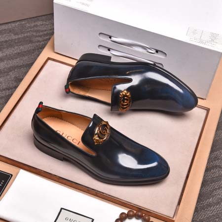 2025年4月10日入荷新品GUCCIおすすめ人気メンズ靴本革製ギフト/誕生日/TL工場