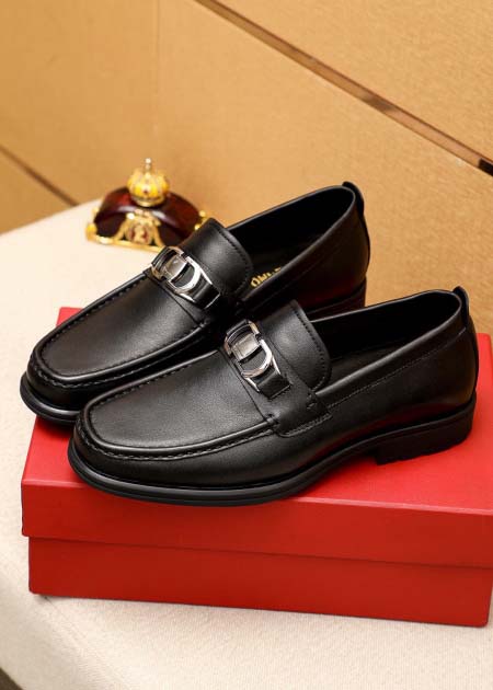 2025年4月10日入荷新品Ferragamoカジュアルシューズ/スニーカー｜メンズ革靴本革製ギフト/誕生日/TL工場