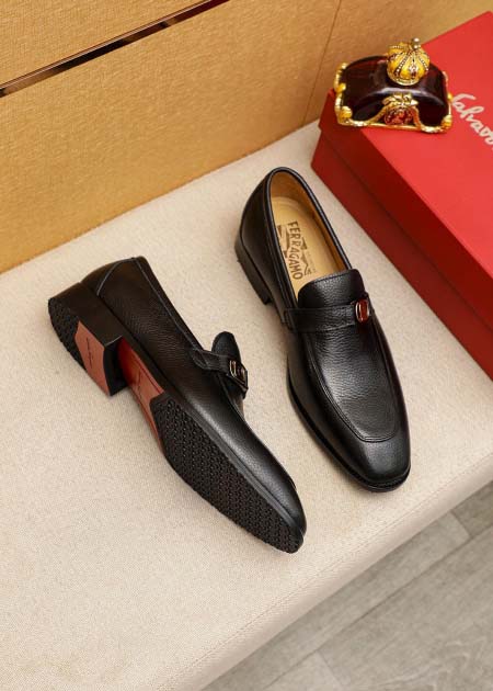 2025年4月11日入荷新品Ferragamoカジュアルシューズ/スニーカー｜メンズ革靴本革製ギフト/誕生日/TL工場