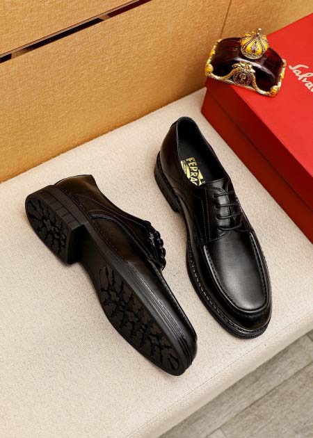 2025年4月11日入荷新品Ferragamoカジュアルシューズ/スニーカー｜メンズ革靴本革製ギフト/誕生日/TL工場