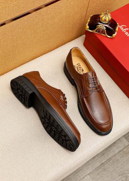 2025年4月11日入荷新品Ferragamoカジュアルシューズ/スニーカー｜メンズ革靴本革製ギフト/誕生日/TL工場