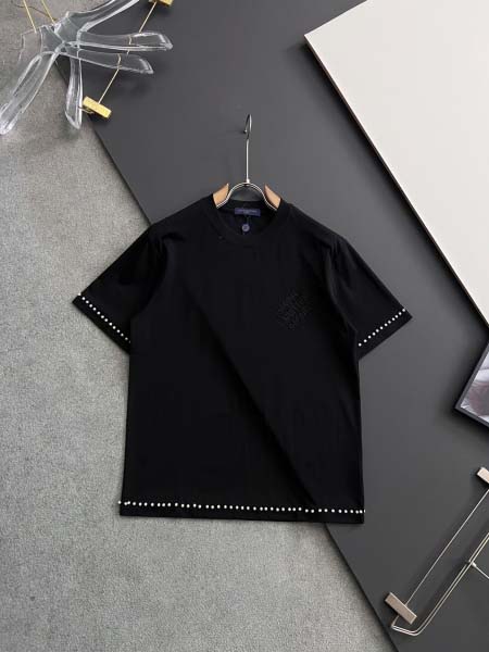 2025年4月14日入荷春夏 新作Louis Vuitton半袖 tシャツ高級なプレゼント/誕生日プレゼント/高品質/メンツ/記念品/ wenzhou工場