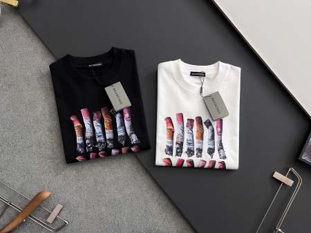2025年4月14日入荷春夏 新作Balenciaga半袖 tシャツ高級なプレゼント/誕生日プレゼント/高品質/メンツ/記念品/ wenzhou工場