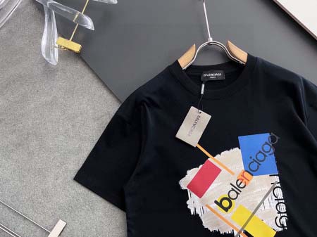 2025年4月14日入荷春夏 新作Balenciaga半袖 tシャツ高級なプレゼント/誕生日プレゼント/高品質/メンツ/記念品/ wenzhou工場