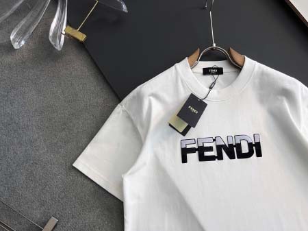 2025年4月15日入荷春夏 新作Fendi半袖 tシャツ高級なプレゼント/誕生日プレゼント/高品質/メンツ/記念品/ wenzhou工場