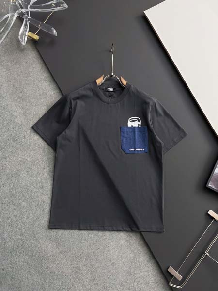 2025年4月15日入荷春夏 新作Karl半袖 tシャツ高級なプレゼント/誕生日プレゼント/高品質/メンツ/記念品/ wenzhou工場