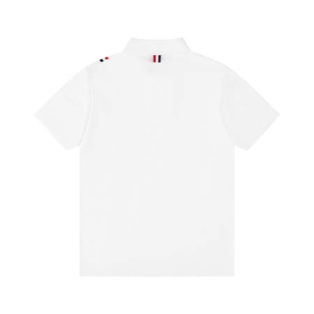 2025年4月9日入荷新作Thom Browne半袖ポロシャツ 超厳選★誕生日プレゼント/結婚祝い/内祝い/贈り物/YI+YI工場M-3XL