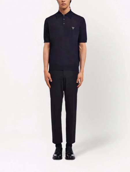 2025年4月22日入荷新作Prada 半袖 Tシャツ★誕生日プレゼント/ファッションの流行/贈り物/YI+YI工場S-XXL