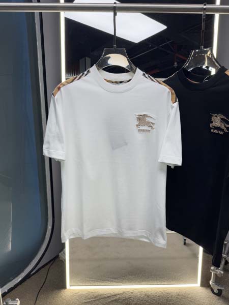 2025年4月24日入荷新作burberry半袖Tシャツ 原版复刻高級品香港の会社超厳選★入手困難/誕生日プレゼント/yinx工場M-3XL