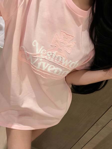 2025年4月29日入荷春夏新作vivienne半袖 Tシャツ can工場