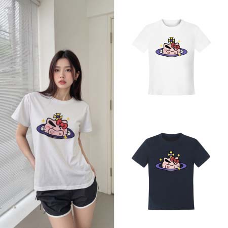 2025年4月29日入荷春夏新作vivienne半袖 Tシャツ can工場