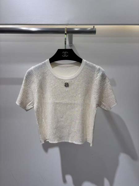 2025年4月30日入荷春夏新作Alexander Wangニット半袖 Tシャツ can工場