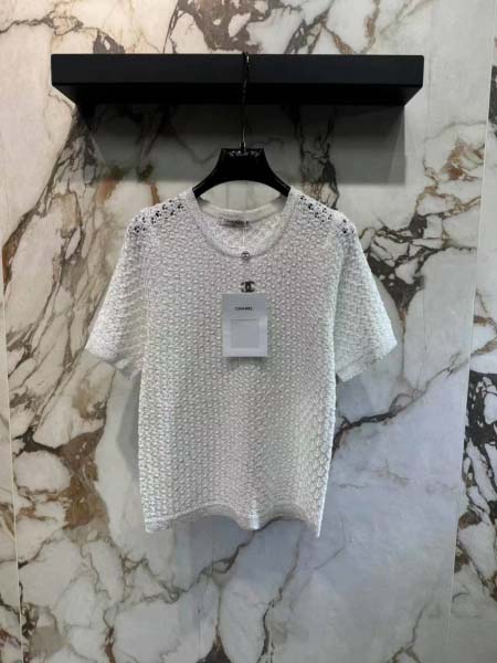 2025年4月30日入荷春夏新作ChanelニットTシャツ can工場