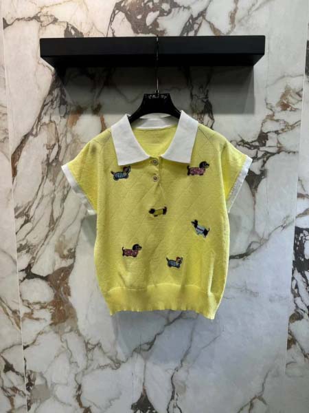 2025年4月30日入荷春夏新作Thom BrowneニットTシャツ can工場