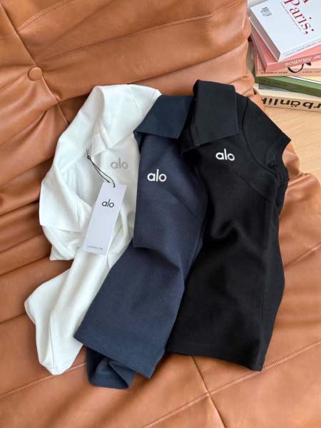 2025年4月30日入荷春夏新作Alo半袖Tシャツ can工場