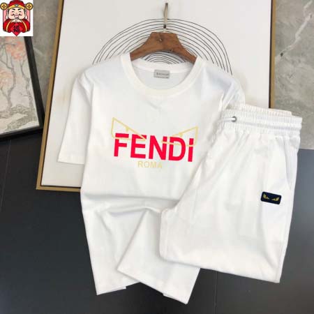 2025年4月1日入荷新作FENDI夏メンズ 上下セットM-...