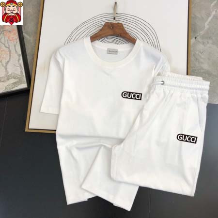 2025年4月1日入荷新作GUCCI夏メンズ 上下セットM-...