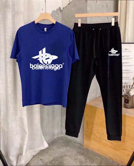 2025年4月1日入荷新作BALENCIAGA夏メンズ 上下...