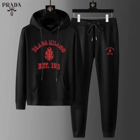 2025年4月1日入荷新作PRADA春秋メンズ 上下セットM...