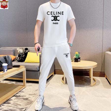 2025年4月2日入荷新作CELINE夏メンズ 上下セットM...