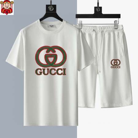 2025年4月2日入荷新作GUCCI夏メンズ 上下セットM-...