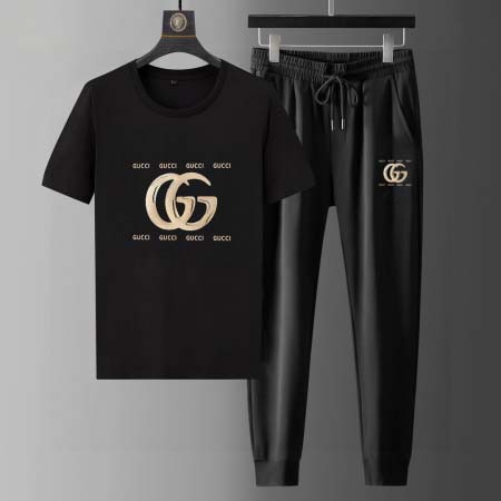 2025年4月2日入荷新作GUCCI夏メンズ 上下セットM-...