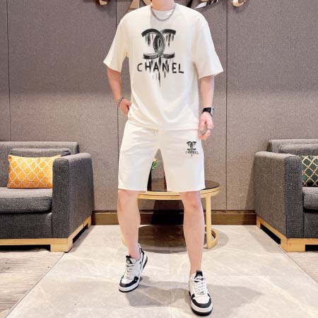 2025年4月2日入荷新作CHANEL夏メンズ 上下セットM...