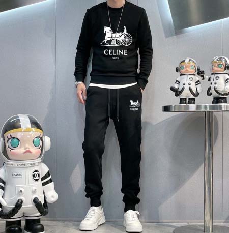 2025年4月2日入荷新作CELINE春秋メンズ 上下セット...