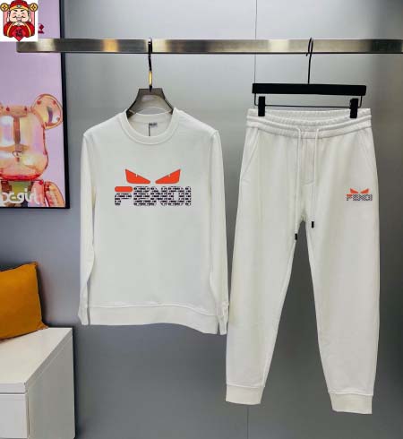 2025年4月2日入荷新作FENDI春秋メンズ 上下セットM...