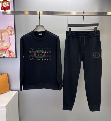 2025年4月2日入荷新作GUCCI春秋メンズ 上下セットM...
