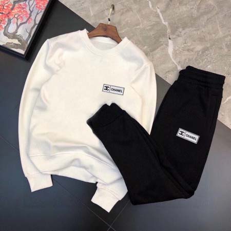 2025年4月2日入荷新作CHANEL春秋メンズ 上下セット...