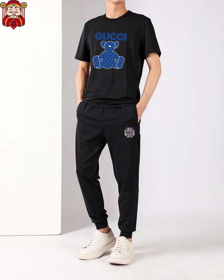 2025年4月2日入荷新作GUCCI夏メンズ 上下セットM-...