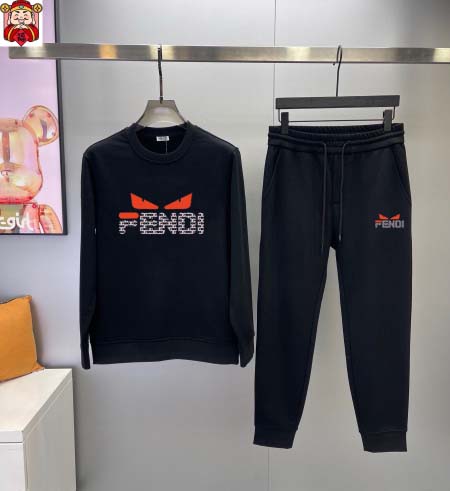 2025年4月2日入荷新作FENDI春秋メンズ 上下セットM...