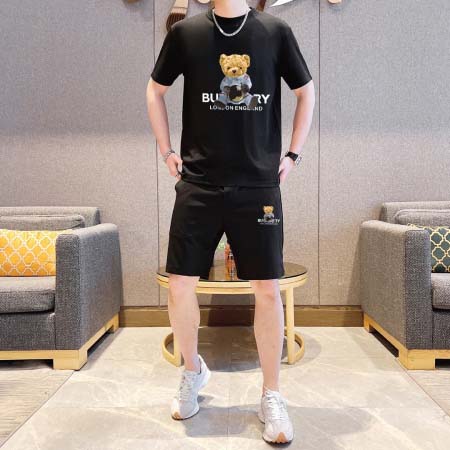 2025年4月2日入荷新作BURBERRY夏メンズ 上下セッ...