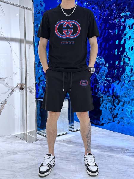 2025年4月2日入荷新作GUCCI夏メンズ 上下セットM-...