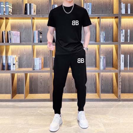2025年4月2日入荷新作BALENCIAGA夏メンズ 上下...