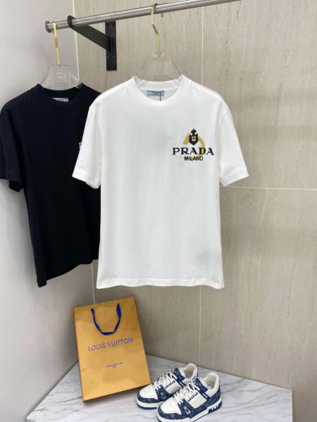 2025年4月3日入荷新作PRADA半袖 Tシャツ高級品/L...