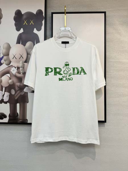 2025年4月4日入荷新作Prada半袖 Tシャツ高級品/L...