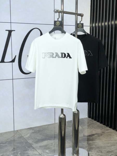 2025年4月4日入荷新作Prada半袖 Tシャツ高級品/L...
