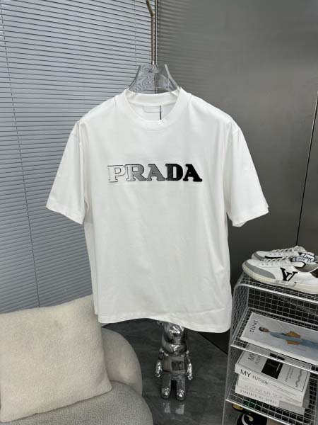 2025年4月4日入荷新作Prada半袖 Tシャツ高級品/L...