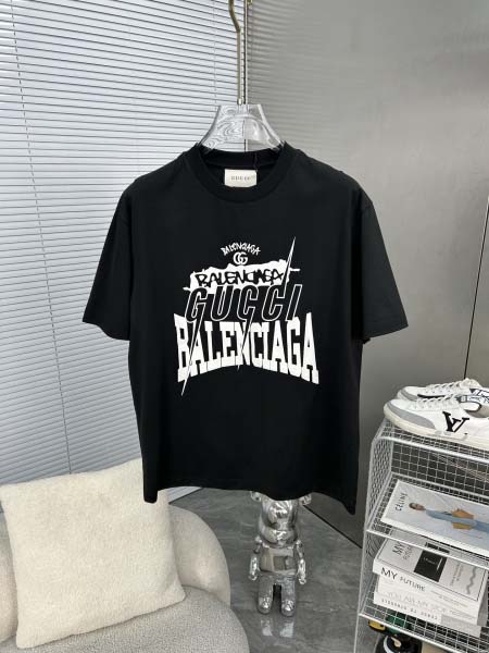 2025年4月4日入荷新作BALENCIAGA半袖 Tシャツ...