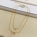 2025年4月4日入荷新品Fredネックレスギフト/誕生日/記念品/アクセサリーxin工場