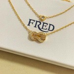 2025年4月4日入荷新品Fredネックレスギフト/誕生日/記念品/アクセサリーxin工場