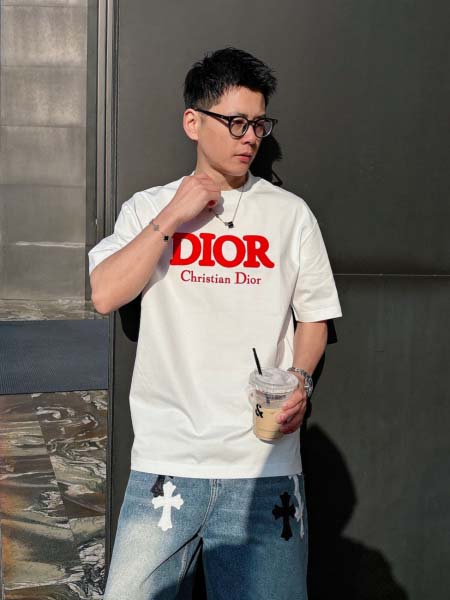 2025年4月6日入荷新作Dior半袖 Tシャツ高級品/LD...