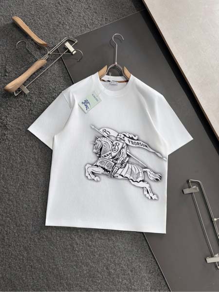 2025年4月6日入荷新作BURBERRY半袖 Tシャツ高級...