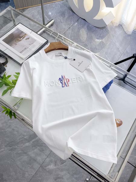 2025年4月8日入荷新作Moncler半袖 Tシャツ高級品...